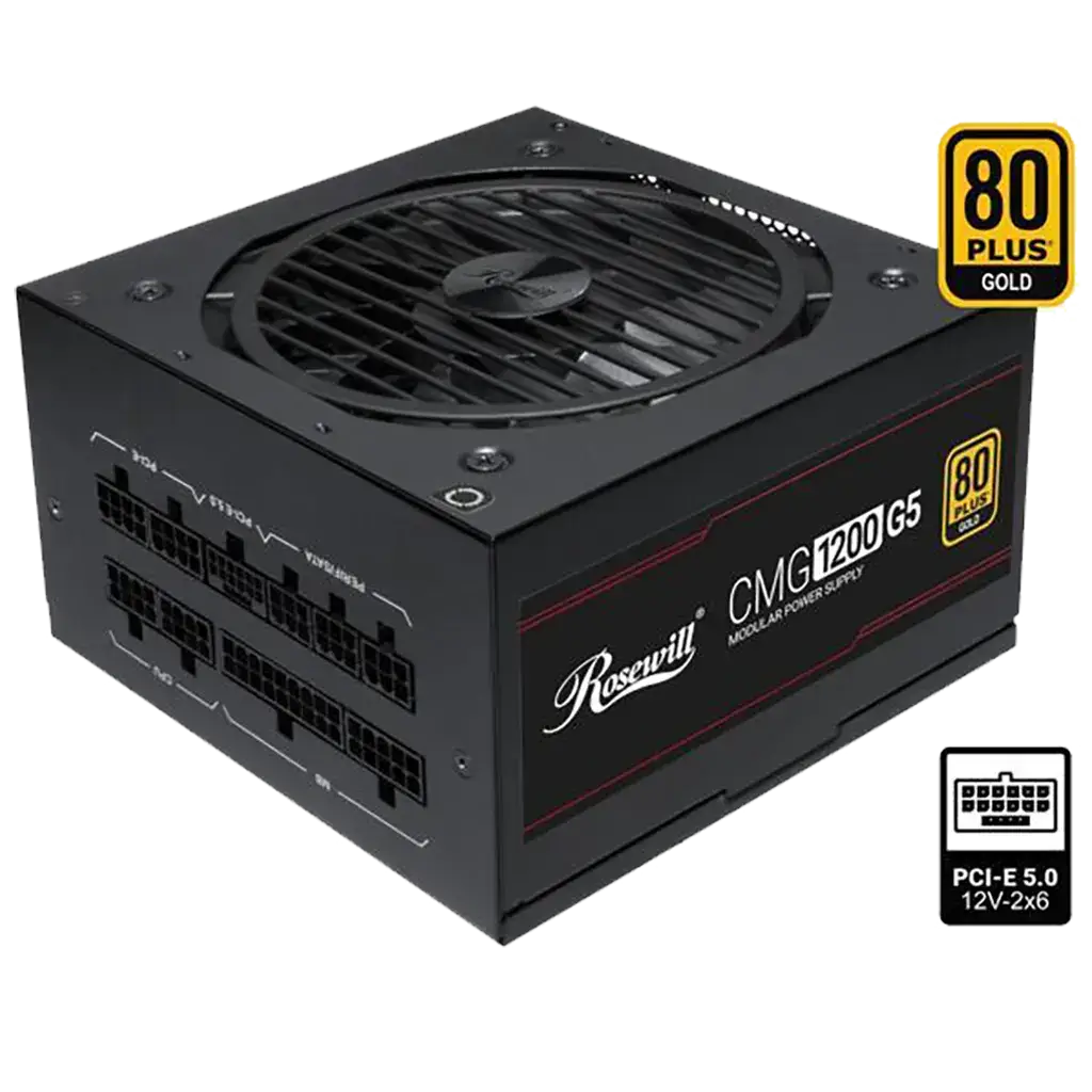 Fuente Rosewill CMG1200 G5 1200W 80 Plus Gold Full Modular ATX 3.1 PCIe 5.0's photo #1