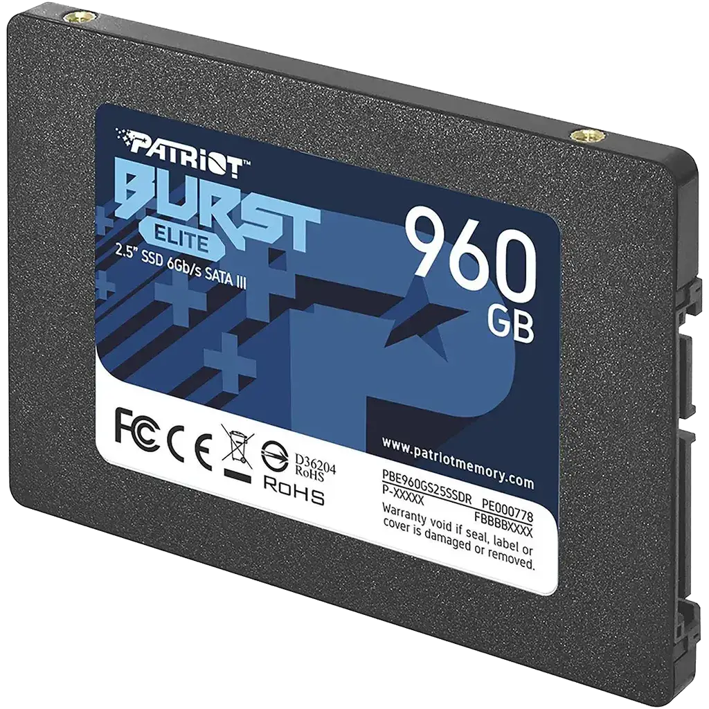 SSD Patriot Burst Elite 960GB 2.5" SATA III's photo #1