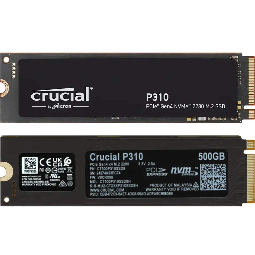 SSD M.2 NVMe Crucial P310 500GB PCIe 4.0 2280's photo #1