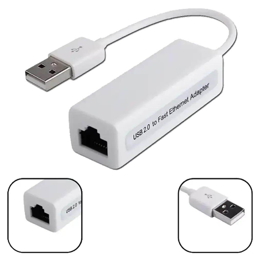 Adaptador USB a RJ45 Fast Ethernet 10/100 Mbps's photo #1