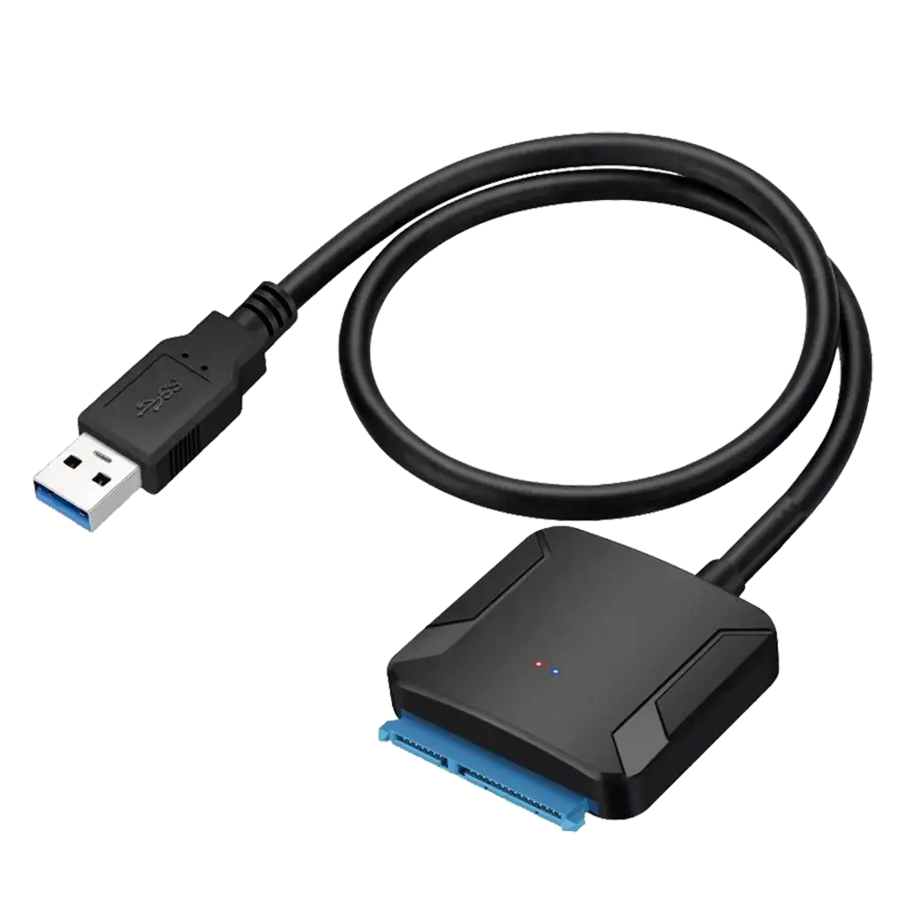 Adaptador de USB 3.0 a SATA III para SSD y HDD de 2,5" y HDD de 3,5" con alimentación de corriente's photo #2