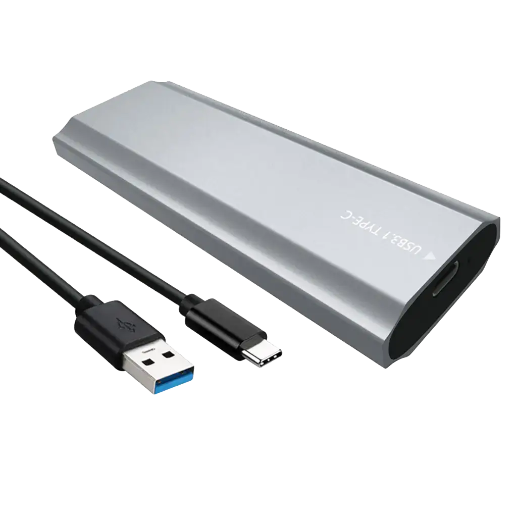 Carcasa para SSD M.2 NVMe, de aluminio, USB 3.0's photo #1