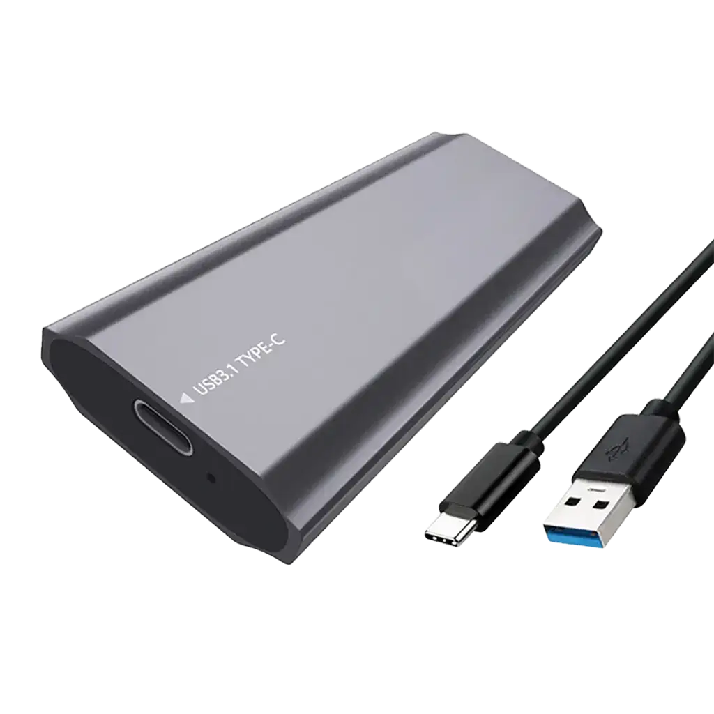 Carcasa para SSD M.2 NVMe, de aluminio, USB 3.0's photo #1