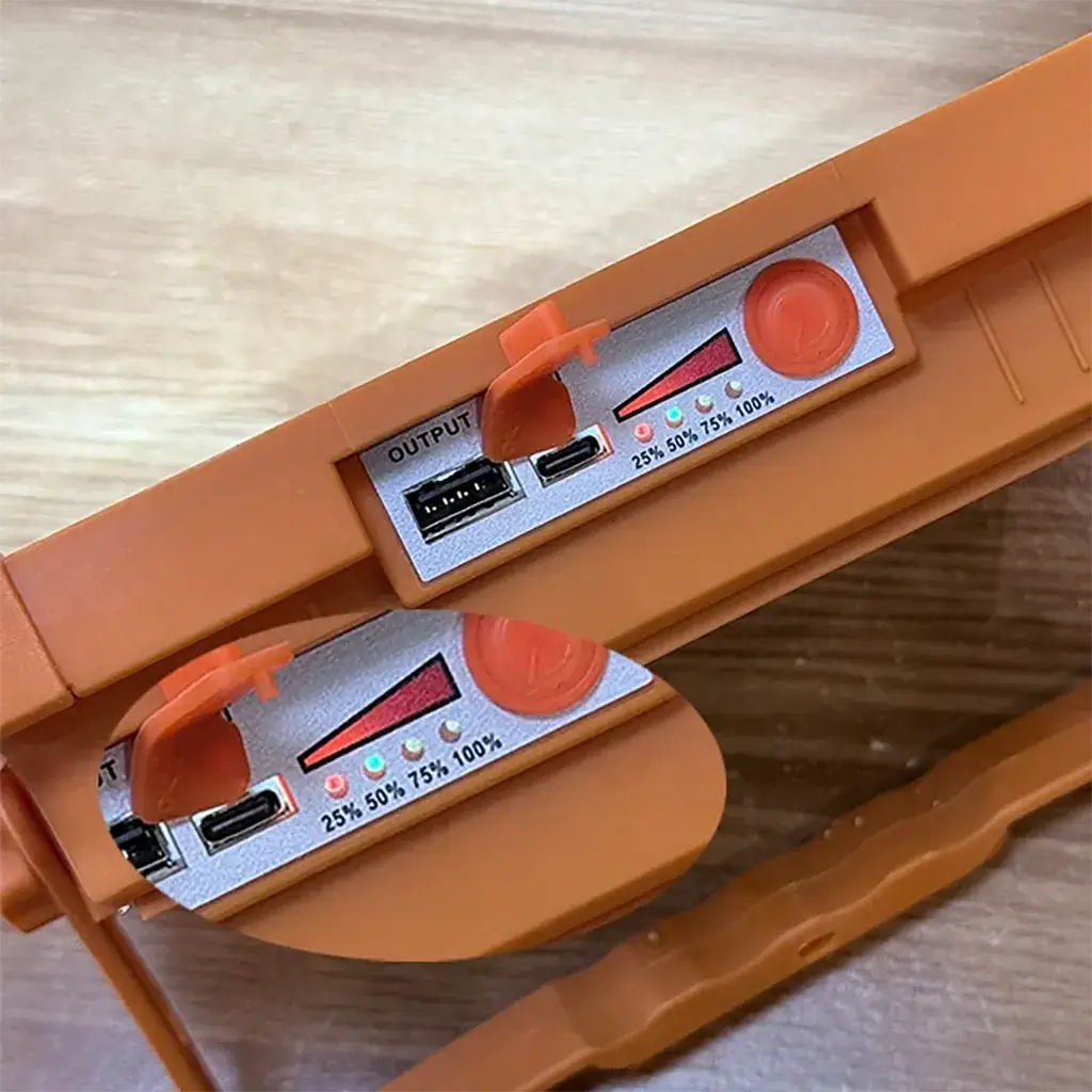 Lámpara solar LED recargable para emergencias con Power Bank — imagen 5