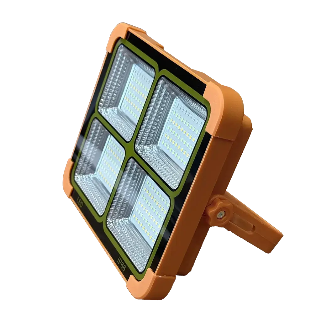 Lámpara solar LED recargable para emergencias con Power Bank — imagen 2