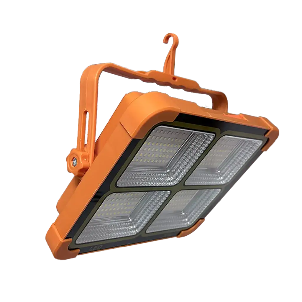 Lámpara solar LED recargable para emergencias con Power Bank — imagen 3