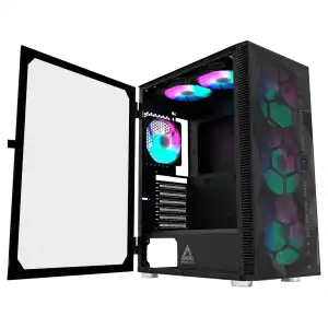 Chasis Gaming Montech X3 Mesh con 6 Ventiladores RGB miniatura 1