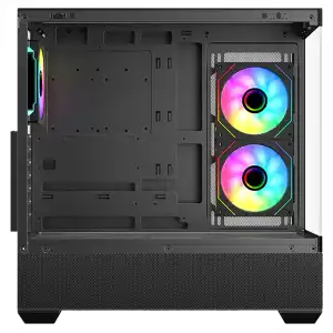 Chasis Gaming SAMA Neview SV02 Panorámico 270° ARGB con 3 Ventiladores miniatura 3