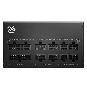 Fuente MSI MAG A750GL 750W 80 Plus Gold Full Modular PCIe 5.0 miniatura 5