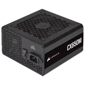 Fuente Corsair CX650M 650W 80 Plus Bronze Semi Modular miniatura 1