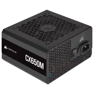 Fuente Corsair CX650M 650W 80 Plus Bronze Semi Modular miniatura 2