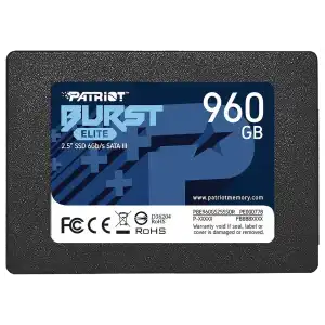 SSD Patriot Burst Elite 960GB 2.5" SATA III miniatura 1