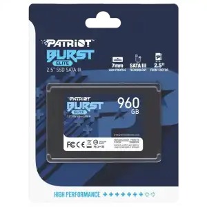 SSD Patriot Burst Elite 960GB 2.5" SATA III miniatura 4