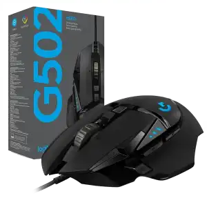 Mouse Gaming Logitech G502 Hero RGB 25600 DPI Pesas Ajustables miniatura 1