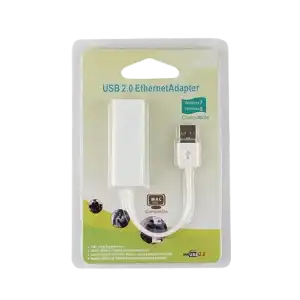 Adaptador USB a RJ45 Fast Ethernet 10/100 Mbps miniatura 5