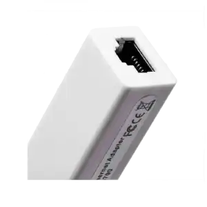 Adaptador USB a RJ45 Fast Ethernet 10/100 Mbps miniatura 4