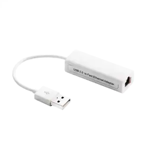 Adaptador USB a RJ45 Fast Ethernet 10/100 Mbps miniatura 2