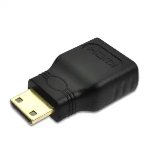 Adaptador Mini HDMI a HDMI (Macho a Hembra) miniatura 1