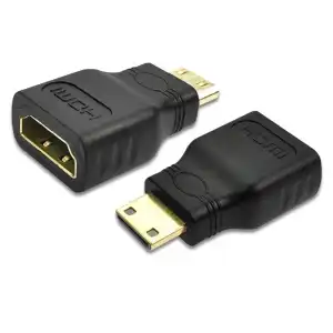 Adaptador Mini HDMI a HDMI (Macho a Hembra) miniatura 3