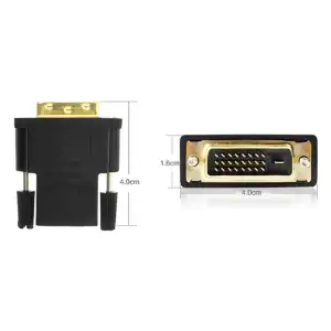 Adaptador DVI-D a HDMI 1080p Bidireccional miniatura 3