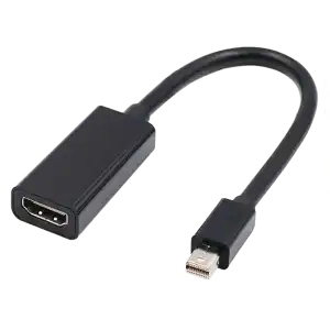 Adaptador Mini DisplayPort / Thunderbolt a HDMI 1080p miniatura 1