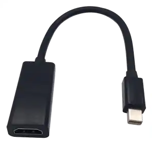 Adaptador Mini DisplayPort / Thunderbolt a HDMI 1080p miniatura 3