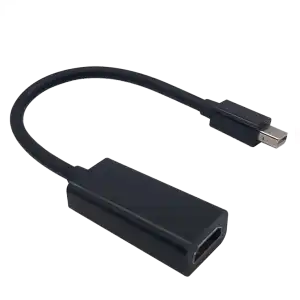 Adaptador Mini DisplayPort / Thunderbolt a HDMI 1080p miniatura 4