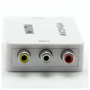 Convertidor AV (RCA) a VGA + Audio 1080p Unidireccional miniatura 4