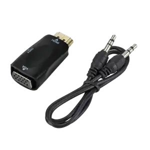Convertidor HDMI a VGA + Audio 1080p Unidireccional miniatura 3