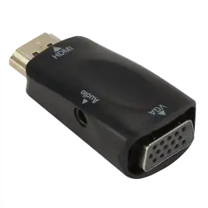 Convertidor HDMI a VGA + Audio 1080p Unidireccional miniatura 1