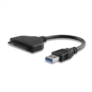 Adaptador de USB 3.0 a SATA III para SSD y HDD de 2,5" miniatura 1