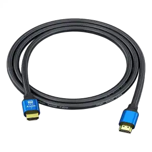 Cable HDMI 4K 60 Hz de Alta Velocidad con Conectores Dorados miniatura 1