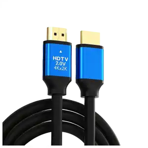 Cable HDMI 4K 60 Hz de Alta Velocidad con Conectores Dorados miniatura 2