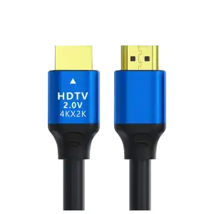 Cable HDMI 4K 60 Hz de Alta Velocidad con Conectores Dorados miniatura 3