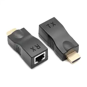 Extensor de señal HDMI por cable de red (RJ45) miniatura 1