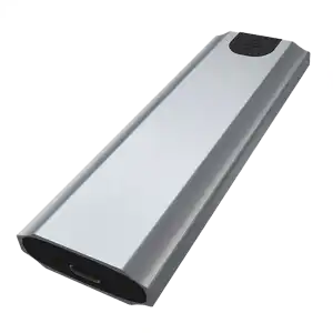 Carcasa para SSD M.2 NVMe, de aluminio, USB 3.0 miniatura 5