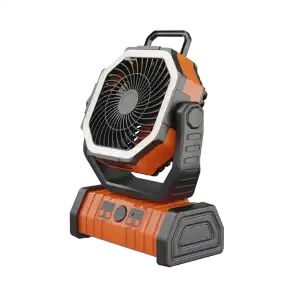 Ventilador/Lámpara Recargable F6 con Power Bank miniatura 3