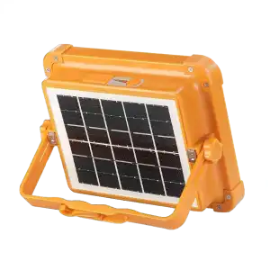 Lámpara solar LED recargable para emergencias con Power Bank miniatura 4